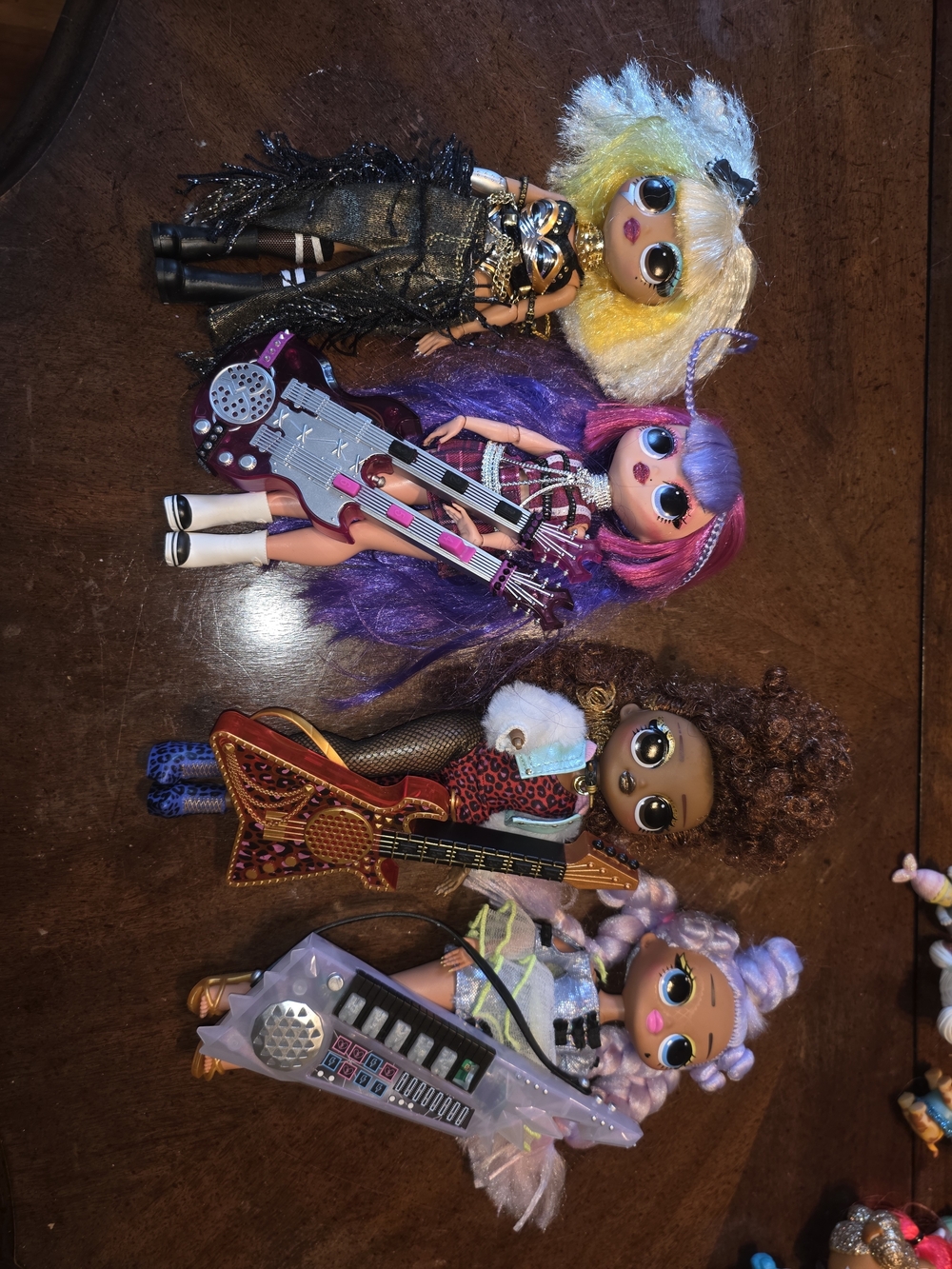 L.O.L. Surprise! Colorful Dolls Playset - Purple, Pink, Blonde, Brown